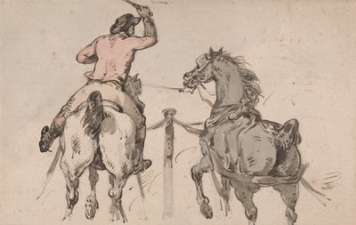 Ein englischer Postillion von Thomas Rowlandson